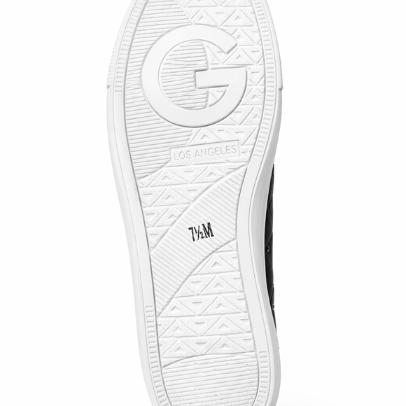 G by Guess Black Quilted Sneakers w/ Gold Stud Details – Size 7.5 - Picture 4 of 4